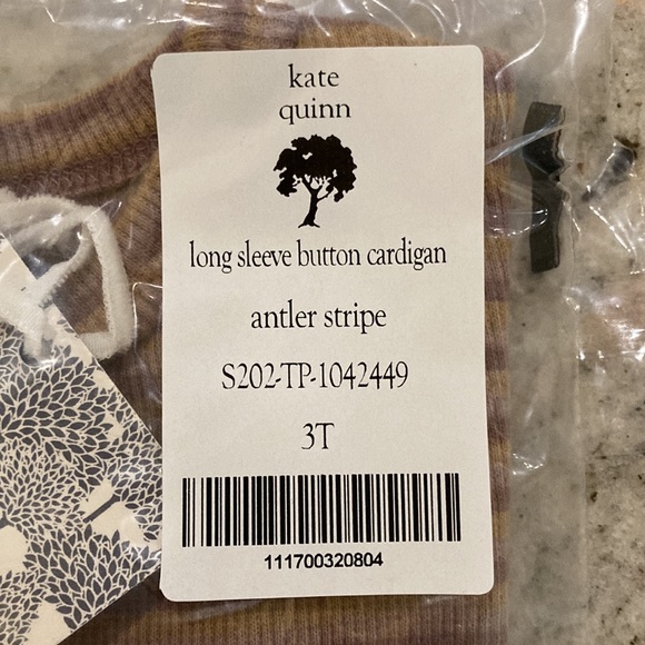 NWT Kate Quinn organic cotton cardigan - Picture 4 of 4